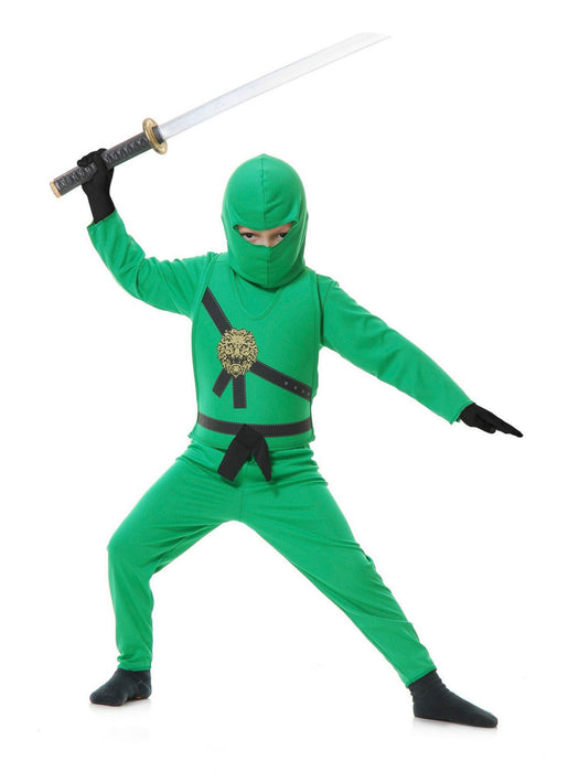 Child's Jade Ninja Avenger Costume - Series I - costumesupercenter.com
