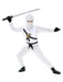 Child's White Ninja Avenger Costume - Series 1 - costumesupercenter.com