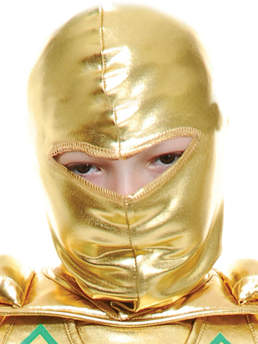 Gold Ninja Avenger Child Costume - costumesupercenter.com