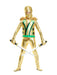 Gold Armor Ninja Avenger Child Costume - costumesupercenter.com