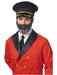Captain Obvious Moustache & Beard for Men - costumesupercenter.com