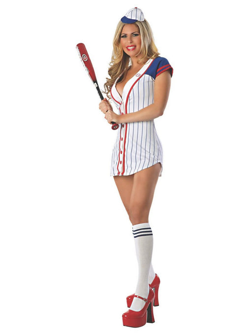 Sexy Grand Slam Baseball Player Adult Costume - costumesupercenter.com