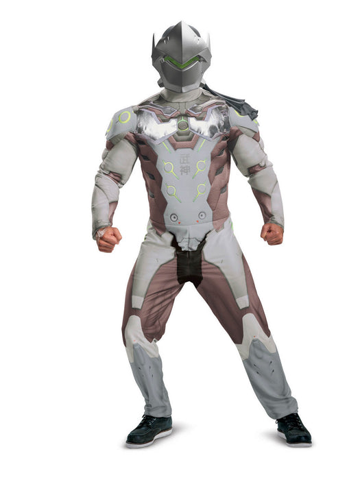Overwatch: Genji Mens Muscle Costume - costumesupercenter.com