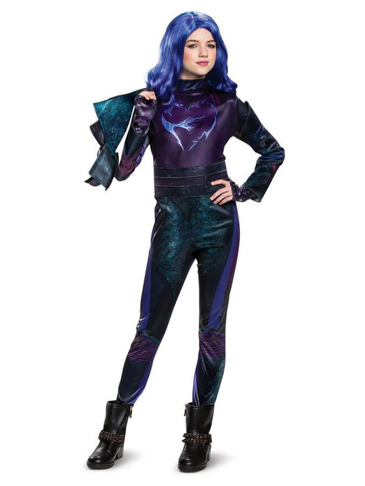 Mal Deluxe Costume for Girls - costumesupercenter.com