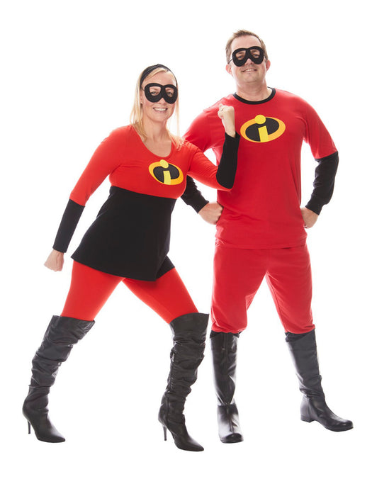 The Incredibles Adult Mr. Incredible Shirt and Pants Costume - costumesupercenter.com