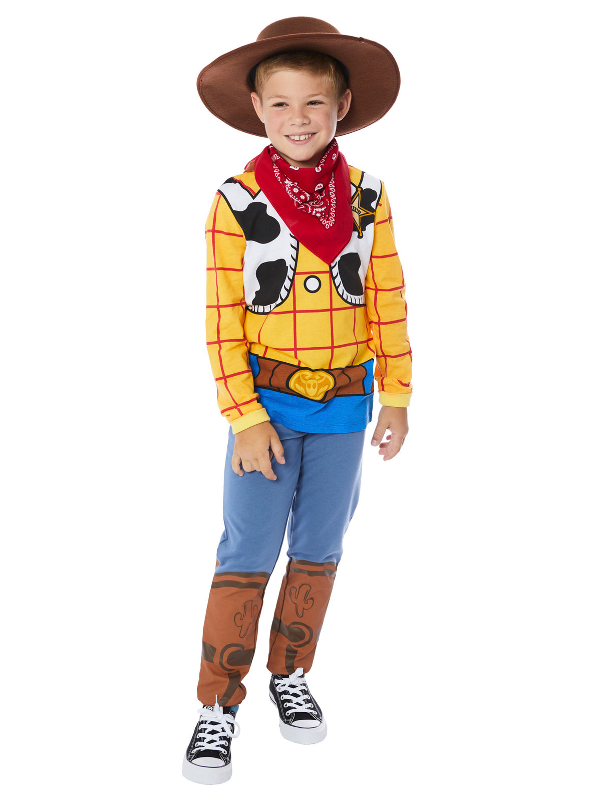 Toy Story 4 Child Woody Hooded Shirt and Pants Costume — Costume Super ...