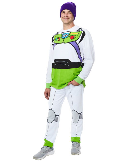 Toy Story 4 Adult Buzz Lightyear Shirt and Pants Costume - costumesupercenter.com