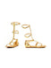 Women's Egyptian and Greek Gold Sandals - costumesupercenter.com