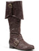 Men's Brown Pirate Boots - costumesupercenter.com