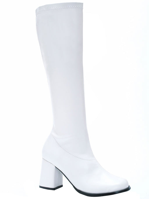 White Patent Gogo Boot - costumesupercenter.com