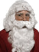 Men's White Santa Beard and Wig Set - Value Deluxe - costumesupercenter.com