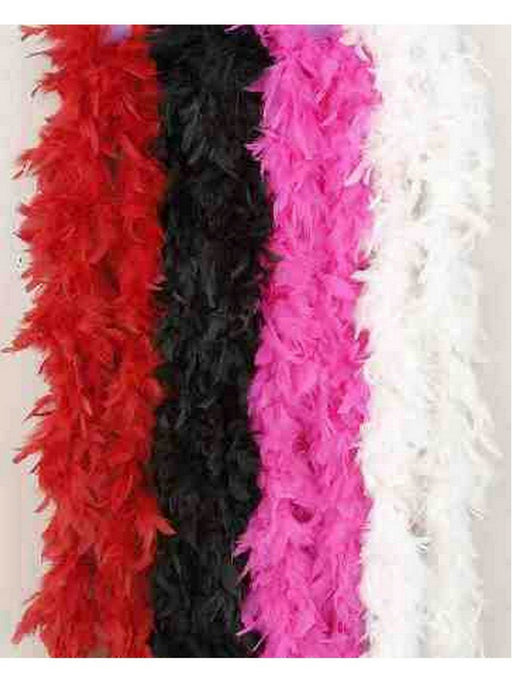 Adult White Feather Boa - costumesupercenter.com