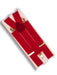 Adult Red Clip-on Suspenders - costumesupercenter.com