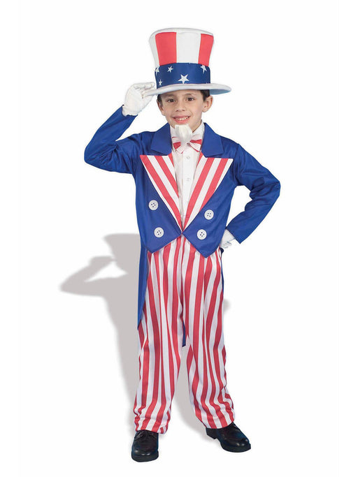 Uncle Sam Child Costume - costumesupercenter.com