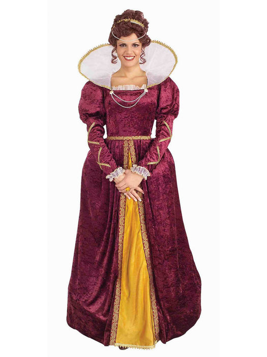 Costume - Queen Elizabeth Adult - costumesupercenter.com