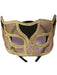 Adult Gold Netted Mask - costumesupercenter.com