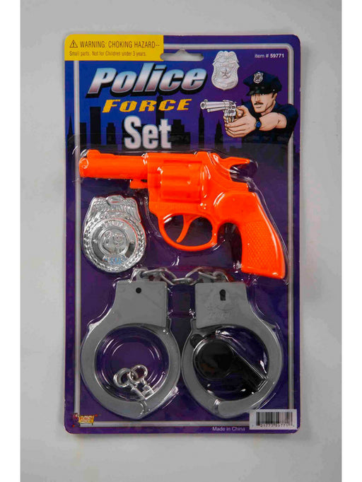 Adult Police Prop Accessory Set - costumesupercenter.com
