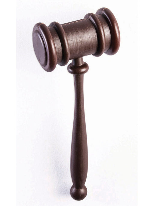 Adult Brown Judge Gavel - costumesupercenter.com