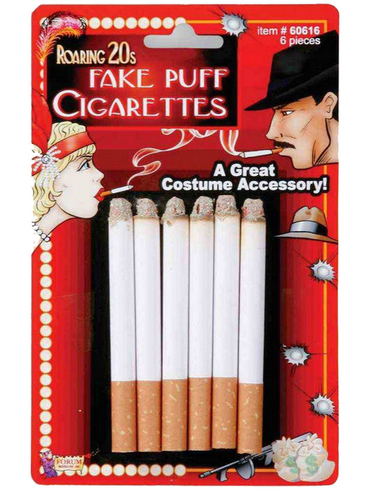 6 Pieces Fake Cigarette Pack - costumesupercenter.com
