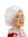 Women's White Miss Santa Wig - costumesupercenter.com