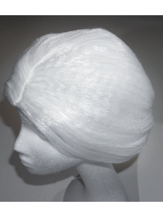 Women's White Miss Santa Wig - costumesupercenter.com