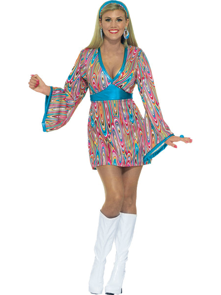 Wild Swirl Dress Adult Costume — Costume Super Center