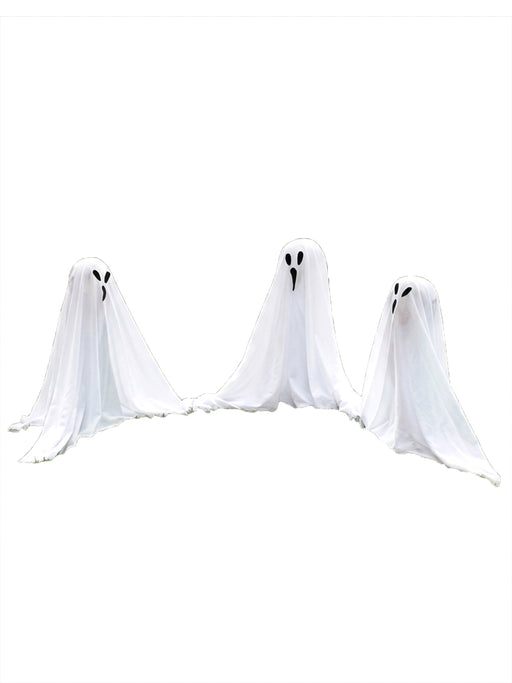 30-inch Ghost Trio Lawn Decoration - costumesupercenter.com