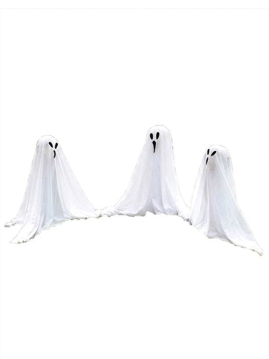 30-inch Ghost Trio Lawn Decoration - costumesupercenter.com