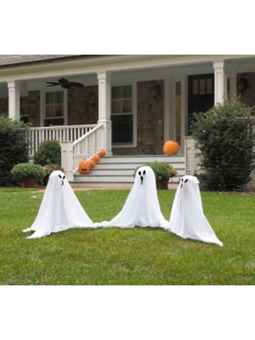 30-inch Ghost Trio Lawn Decoration - costumesupercenter.com