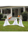 30-inch Ghost Trio Lawn Decoration - costumesupercenter.com