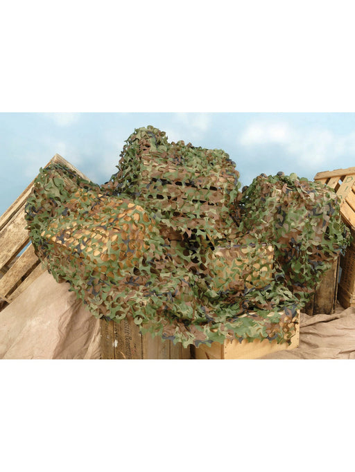 8 Foot Green Camouflage Netting Decoration - costumesupercenter.com