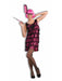 Womens Jazzy Hot Pink Flapper Costume - costumesupercenter.com