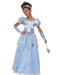 Girls Silver Blue Princess Costume - costumesupercenter.com