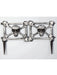 19-inch Skull Distressed Fence - costumesupercenter.com