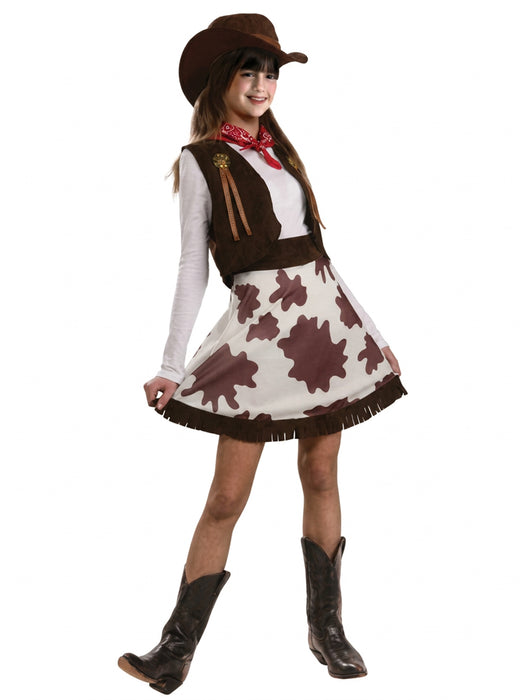 Girls' Cowgirl Costume - costumesupercenter.com