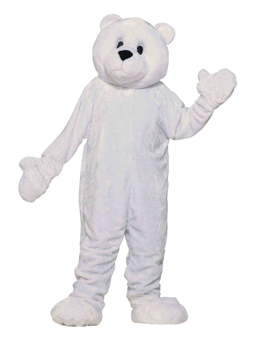 Adult Polar Bear Mascot - costumesupercenter.com