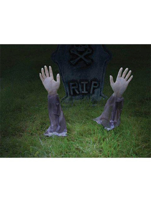 Zombie Arm Lawn Stakes - costumesupercenter.com