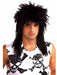 Unisex Metalhead Black Rocker Wig - costumesupercenter.com
