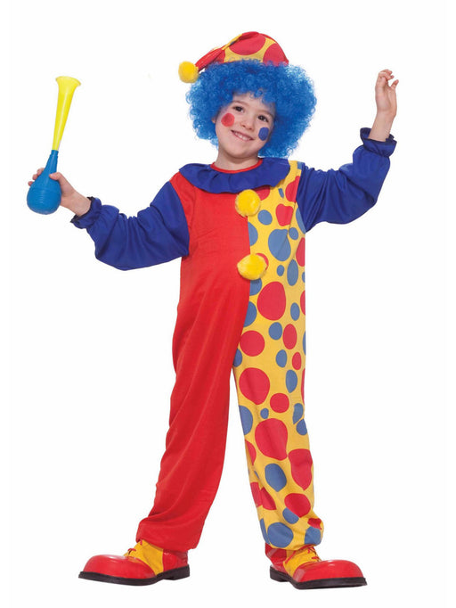 Child's Clown Jumpsuit - costumesupercenter.com