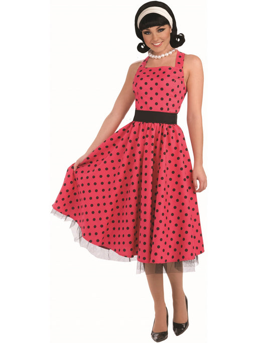 Women's Pretty In Polkadots Costume - costumesupercenter.com
