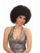 Deluxe Black Afro Wig - costumesupercenter.com