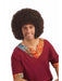60s Unisex Brown Deluxe Big Afro Adult Wig - costumesupercenter.com
