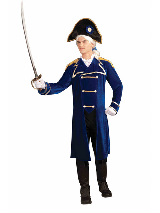 Mens Military Admiral Costume - costumesupercenter.com