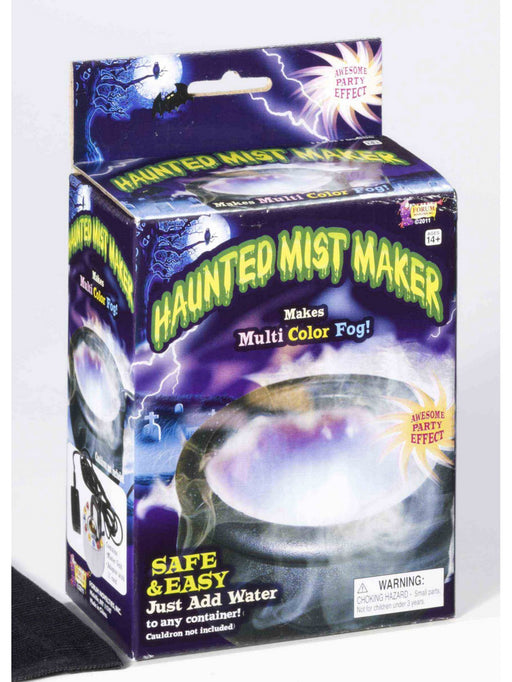 Haunted Cauldron Mist Maker with Lights - costumesupercenter.com