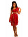 Womens Red Goddess Costume - costumesupercenter.com