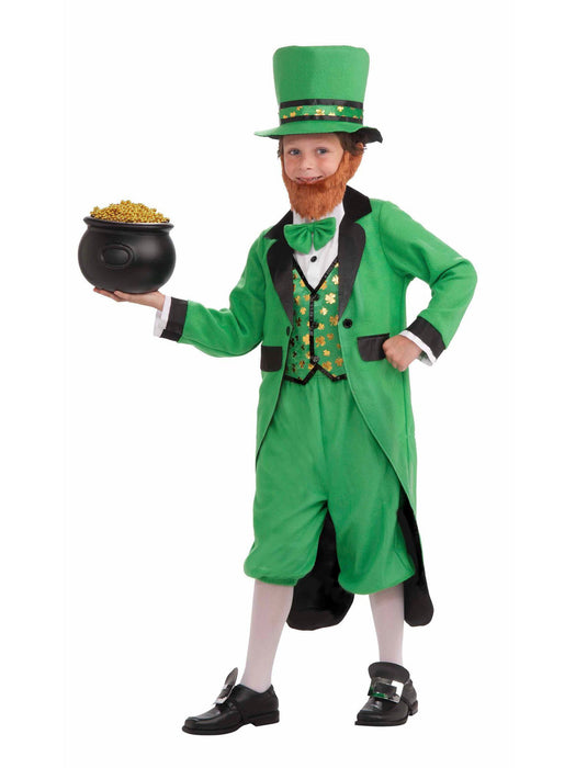 Child Mr. Leprechuan Costume - costumesupercenter.com
