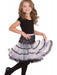 Child White/Black Crinoline Accessory - costumesupercenter.com