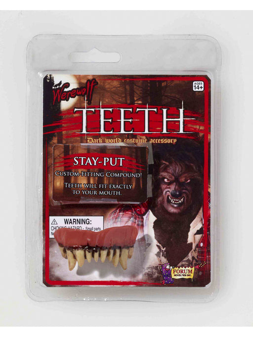 Custom Fit Werewolf Teeth - costumesupercenter.com