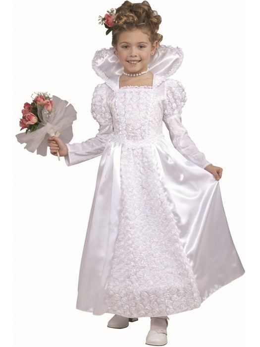 Girls Bride Princess Costume - costumesupercenter.com