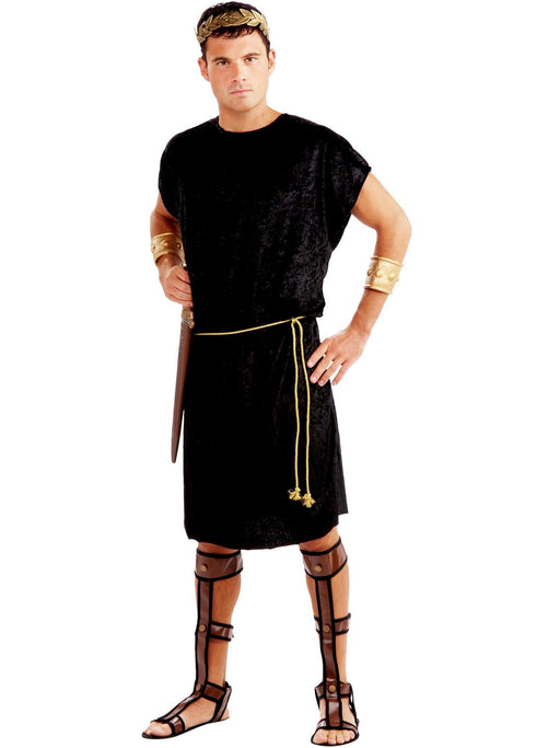 Mens Black Tunic Adult Costume - costumesupercenter.com